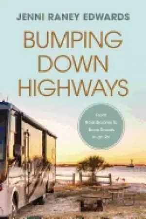 Image of bumping down highways from boardrooms to back roads in an rv