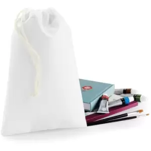 image of Sublimation Stuff Bag (4 Sizes) (Pack of 2) (M) (White) - Bagbase