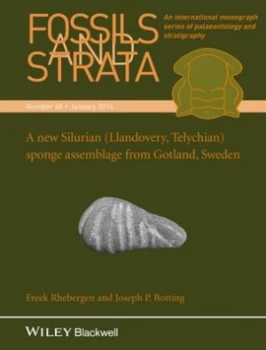 Image of A New Silurian llandovery Telychian Sponge Assemblage from Gotland Sweden by Freek Rhebergen Book