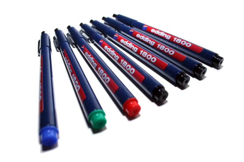 Image of Edding 1800 profipen Capped gel pen Black 10 pc(s)
