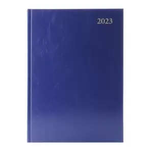 Image of Desk Diary Day Per Page A5 Blue 2023 KFA51BU23