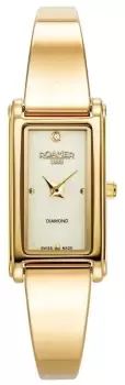 Image of Roamer 866845 48 35 20 Womens Elegance Cream Dial / Gold- Watch
