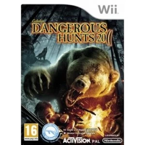 Image of Cabelas Dangerous Hunts 2011 Nintendo Wii Game