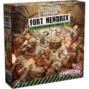 Image of Zombicide 2nd Edition: Fort Hendrix Expansion Board Game