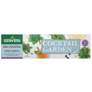 Image of Gardman Unwins Grow Your Own Gin Cocktail Herb Garden Kit With Infusion Bags