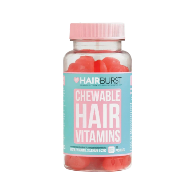 Image of Hairburst Chewable Hair Vitamins - 60 pcs HAIR-403
