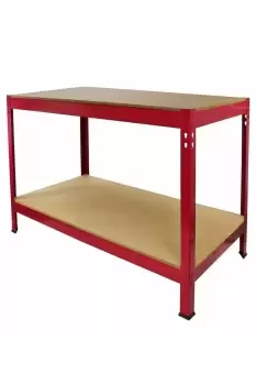 image of Red Workbench 100cm