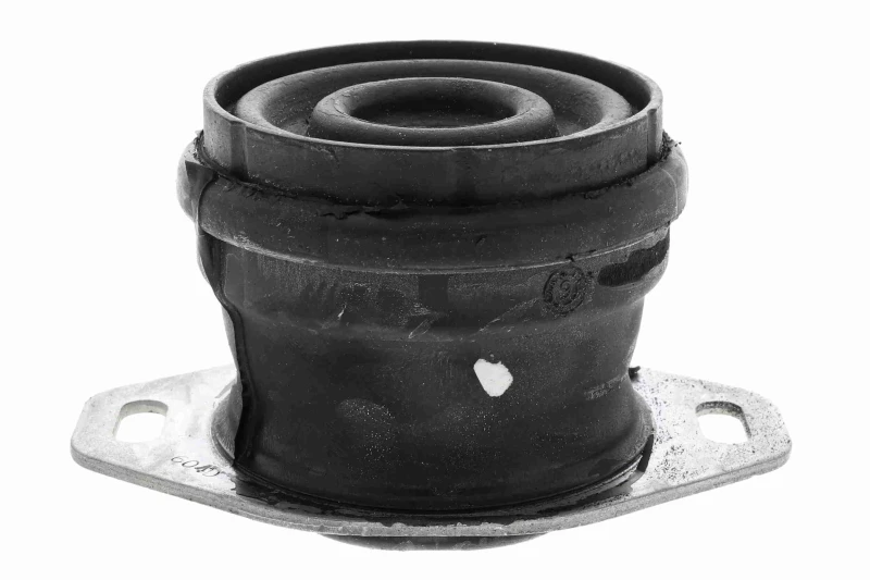 Image of VAICO V42-0483 Engine mount Q+, original equipment manufacturer quality, Left Front, Rubber-Metal Mount Elastomer Engine Mounting (247)