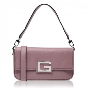 Image of Guess Guess Shoulder Brights Bag - MAUVE MAU