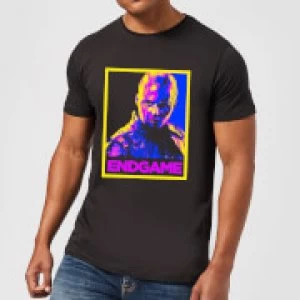 Image of Avengers Endgame Nebula Poster Mens T-Shirt - Black