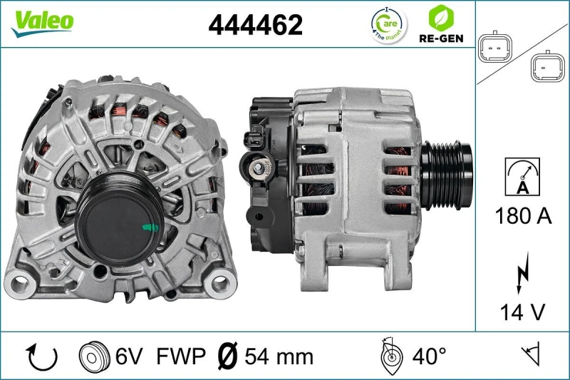 Image of Alternator VALEO 444462