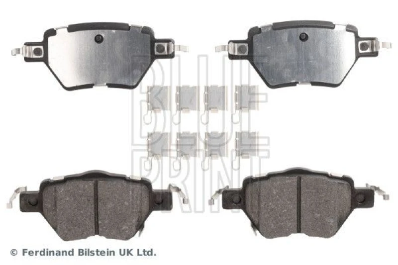 Image of Blue PRINT Brake pad set Blue PRINT ADBP420199