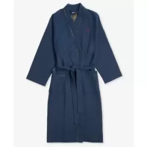 Image of Barbour Hadrian Night Robe - Blue