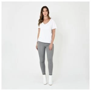 image of Firetrap Blackseal High Waist Skinny Jeans - Grey