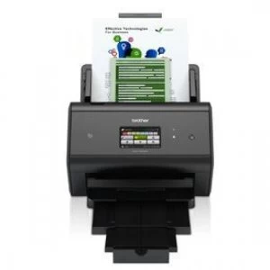 image of Brother ADS-3600W Desktop Wireless Document Scanner