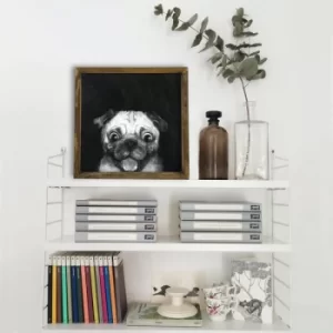 Image of MZM221 Multicolor Decorative Framed MDF Painting