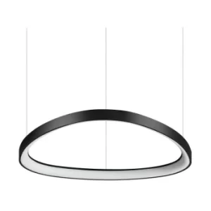 Image of Ideal Lux LED Decorative Integrated Pendant Light Black, 3000K