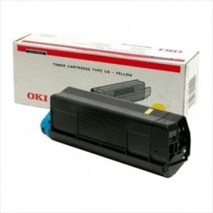 Image of OKI 42127405 Yellow Laser Toner Ink Cartridge