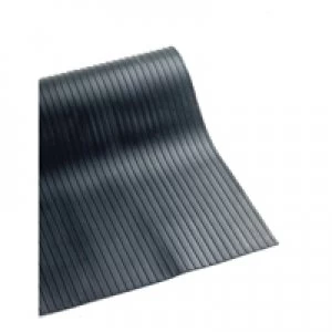 Image of Slingsby VFM Broad Ribbed 3mm Matting 900mmx10m Black 378749
