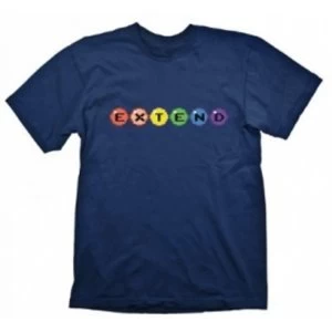 Image of Bubble Bobble Extend Small Blue T-Shirt