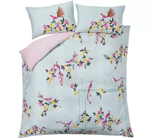 image of Sara Miller Bird & Gate Duvet Cover Set