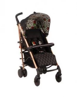 image of My Babiie Believe Mb51 Rose Gold And Rose Leopard Stroller