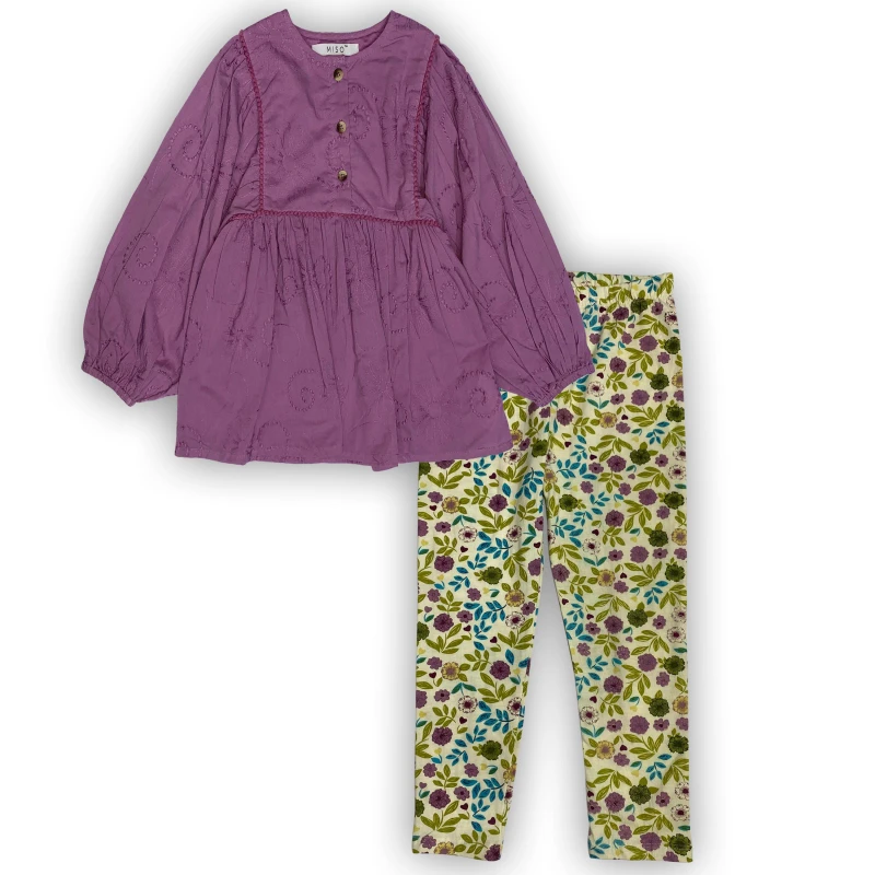 Image of Miso Tunic and Legging Set Infants - Multi Multi 1 - 2 Years