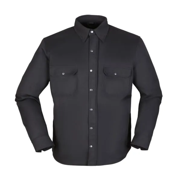 Image of Modeka Colden Motoshirt Black Size XL