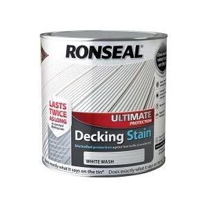 Ronseal Ultimate Protection Decking Stain Dark Oak 2.5 Litre