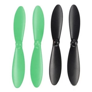 Image of Hubsan X4 Mini Quadcopter Propellors (Black/Green)