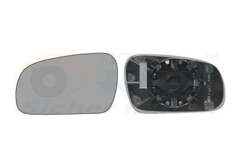 Image of VAN WEZEL Wing mirror glass VAN WEZEL 5818831