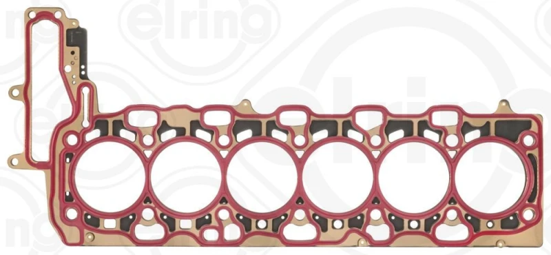 Image of ELRING 473.810 Head Gasket 1,55mm, Multilayer Steel (MLS), Notches/Holes Number: 2 Gasket,cylinder head (318)
