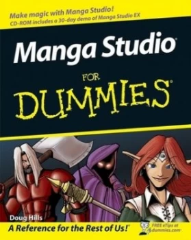 Image of Manga Studio for dummies by Doug Hills