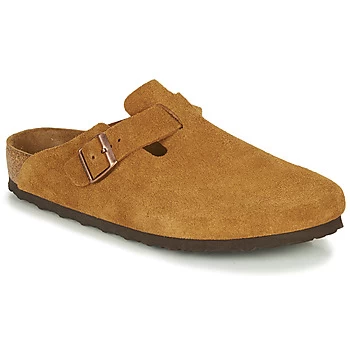 Image of Birkenstock BOSTON SFB mens Clogs (Shoes) in Beige,9.5,10.5