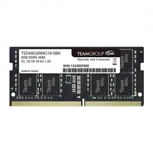 Image of Team Elite 8GB 2666MHz DDR4 Laptop RAM
