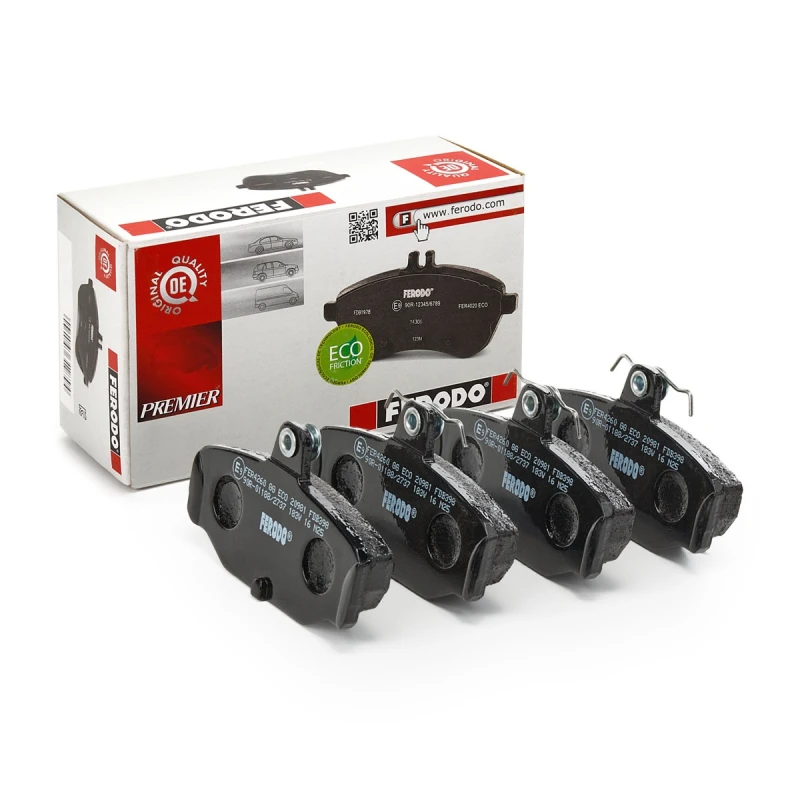 Image of FERODO Brake pad set FERODO FDB398