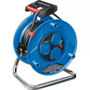 50M HEAVY DUTY CABLE REEL 13A 3-OUTLETS