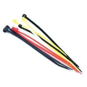 Image of Fastrax Assorted 100Mm Nylon Tie Wraps (100Pcs)