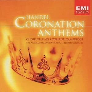 image of Handel Coronation Anthems by George Frideric Handel CD Album