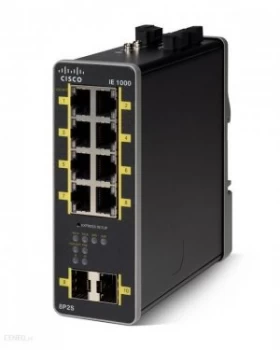 image of Cisco Industrial Ethernet 1000 Series 10 ports Managed Switch