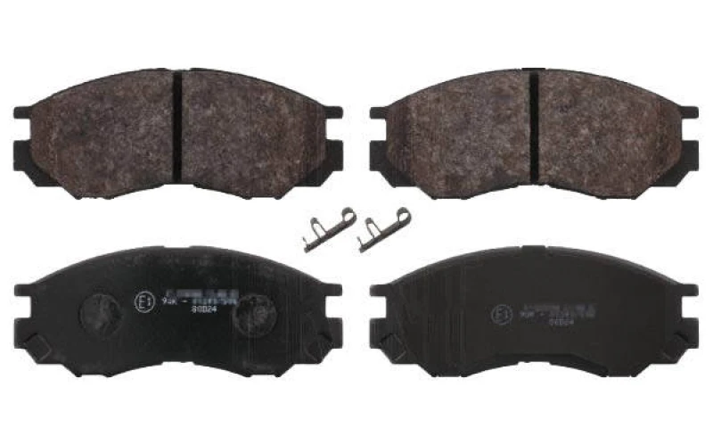 Image of Blue PRINT ADC44257 Brake pad set Front Axle, with acoustic wear warning Brake Pad Set,disc brake (402)