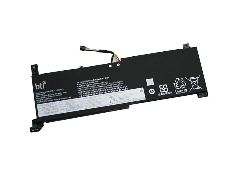 Image of BTI BTI 38Wh 2 cell 5B11N52014 compatible battery for Lenovo V15 G4 IAH 83FS V15 G4 IAH V14 G4 IAH 83FR V14 G4 IAH V15 G4 IRU 83CC V15 G4 IRU 83A1 5B1