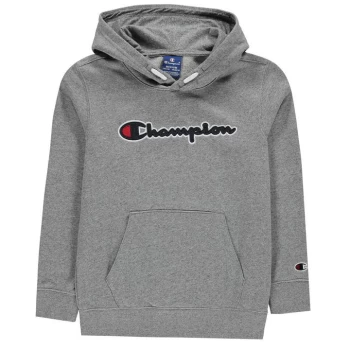 Image of Champion Logo OTH Hoodie - Grey GRJM EM031