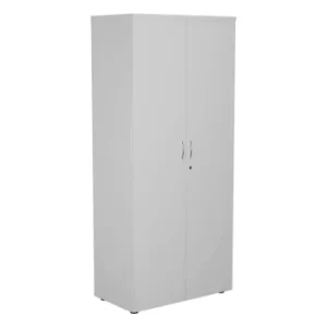 image of 1800 Wooden Cupboard (450MM Deep) White