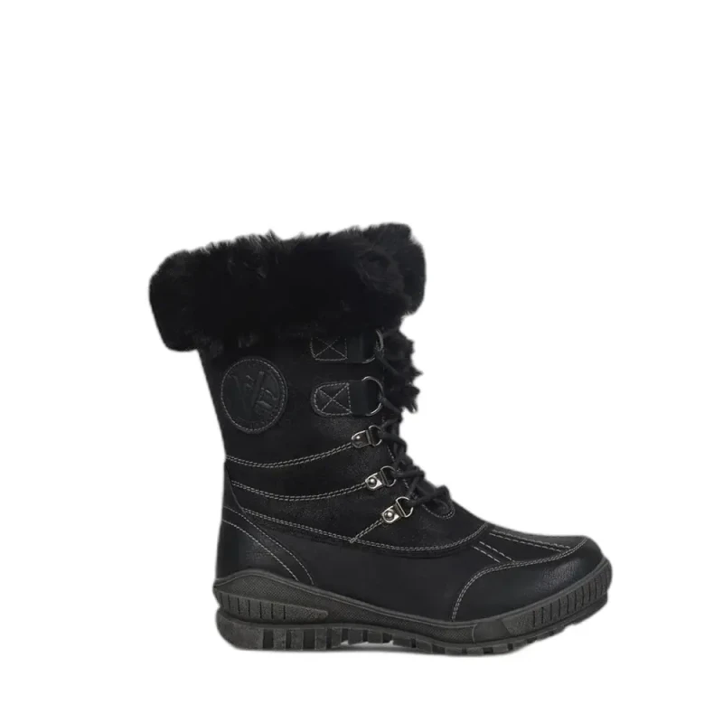 Image of Kimberfeel Womens winter boots Kimberfeel Delmos Noir Female 37