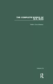Image of The Complete Works of W.R. Bion Volume 16