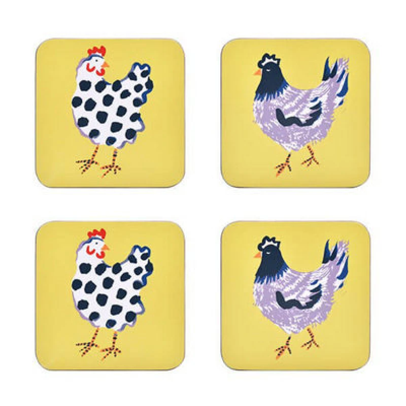 Image of Ulster Weavers Chick Chicken Set Of 4 Coasters