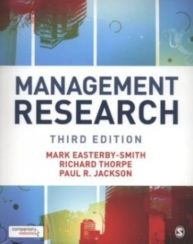 Image of Management Research by Richard Thorpe Paperback