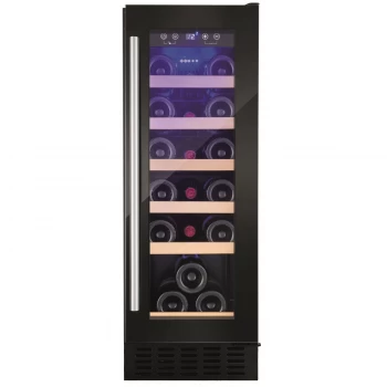 image of Amica AWC300BL 19 Bottles Freestanding Undercounter Wine Cooler Fridge