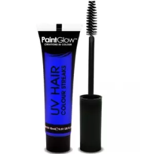 Image of (5 Pack) PaintGlow UV Neon Hair Colour Streaks (Blue) 15ml
